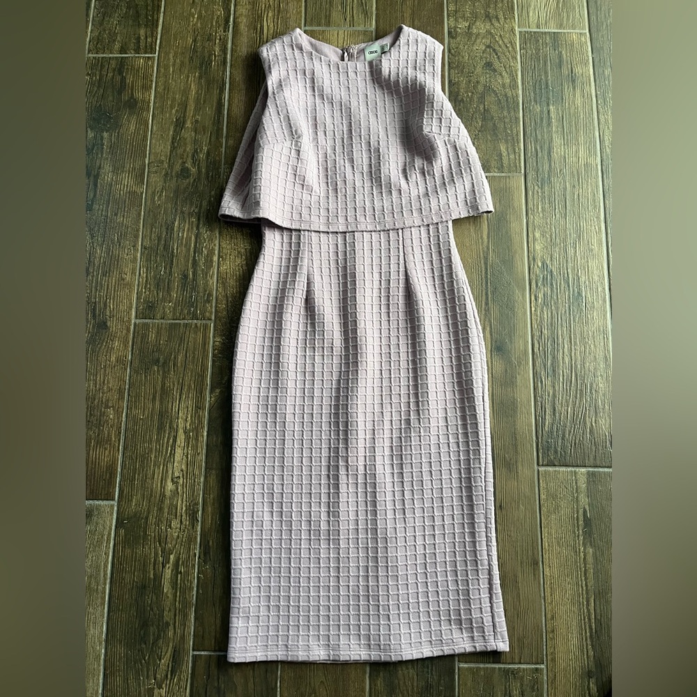 ASOS knit midi dress